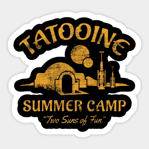 Tatooine Sticker by alexandramillar